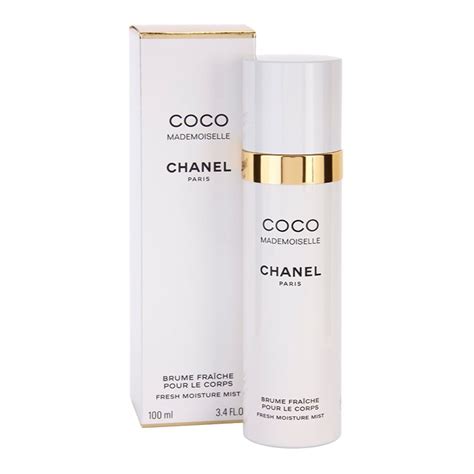 chanel body spray womens|chanel mademoiselle body spray.